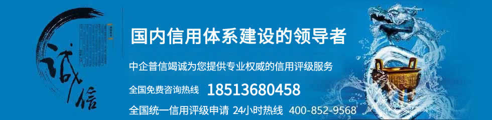 北京中企普信國(guó)際信用評(píng)價(jià)有限公司